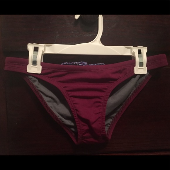 Jolyn Clothing Other - Jolyn Maroon Bikini Bottoms (S)